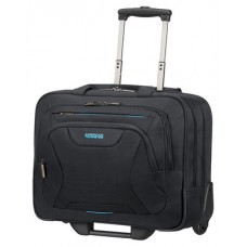 MALETÍN CON RUEDAS PARA PORTÁTIL DE 15,6" COMPARTIMENTO PARA ROPA 230X440X380 MM NEGRO AMERICAN TOURISTER SA33G006 NE (Espera 4 dias)